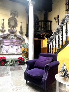 Palacio Mariana Pineda en Navidad